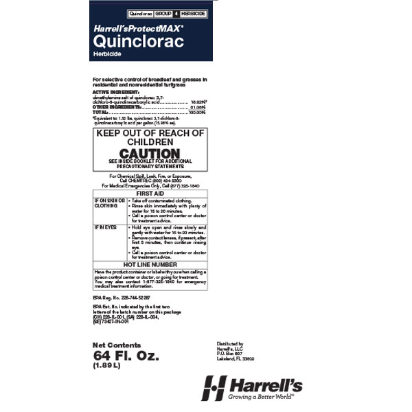 Harrell's - ProtectMAX Quinclorac - For selective control of broadleaf and  grasses in residential and nonresidential turfgrass.